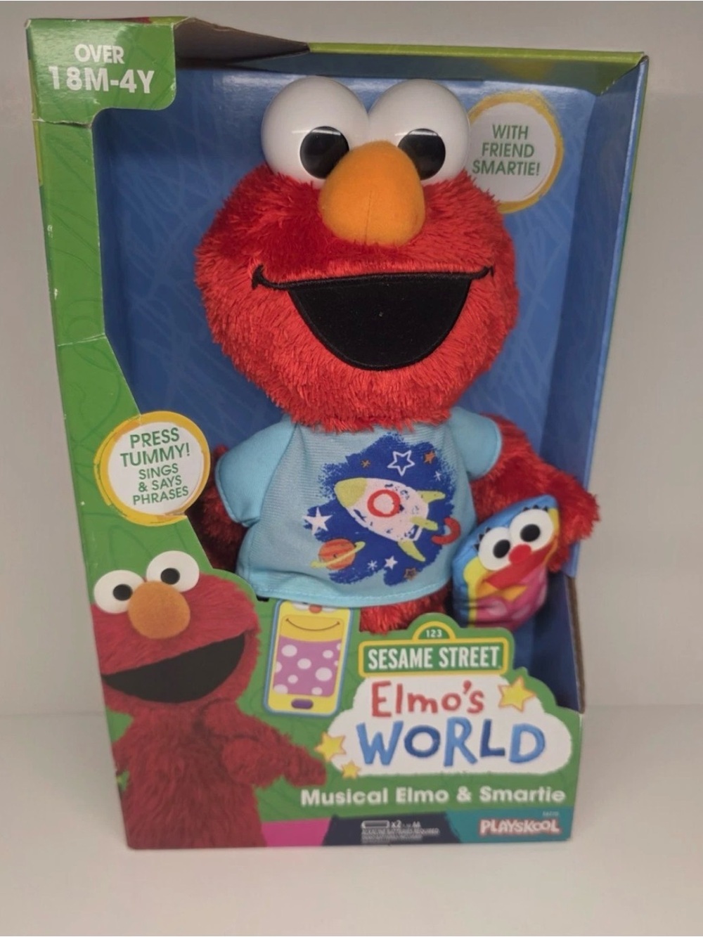 Sesame Street Elmo’s World musical Elmo and Smartie